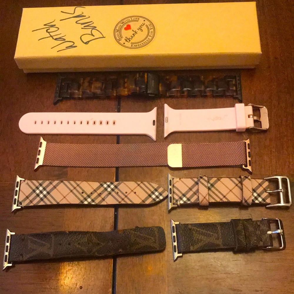 Apple Watch series 1 38mm bands and glass protect